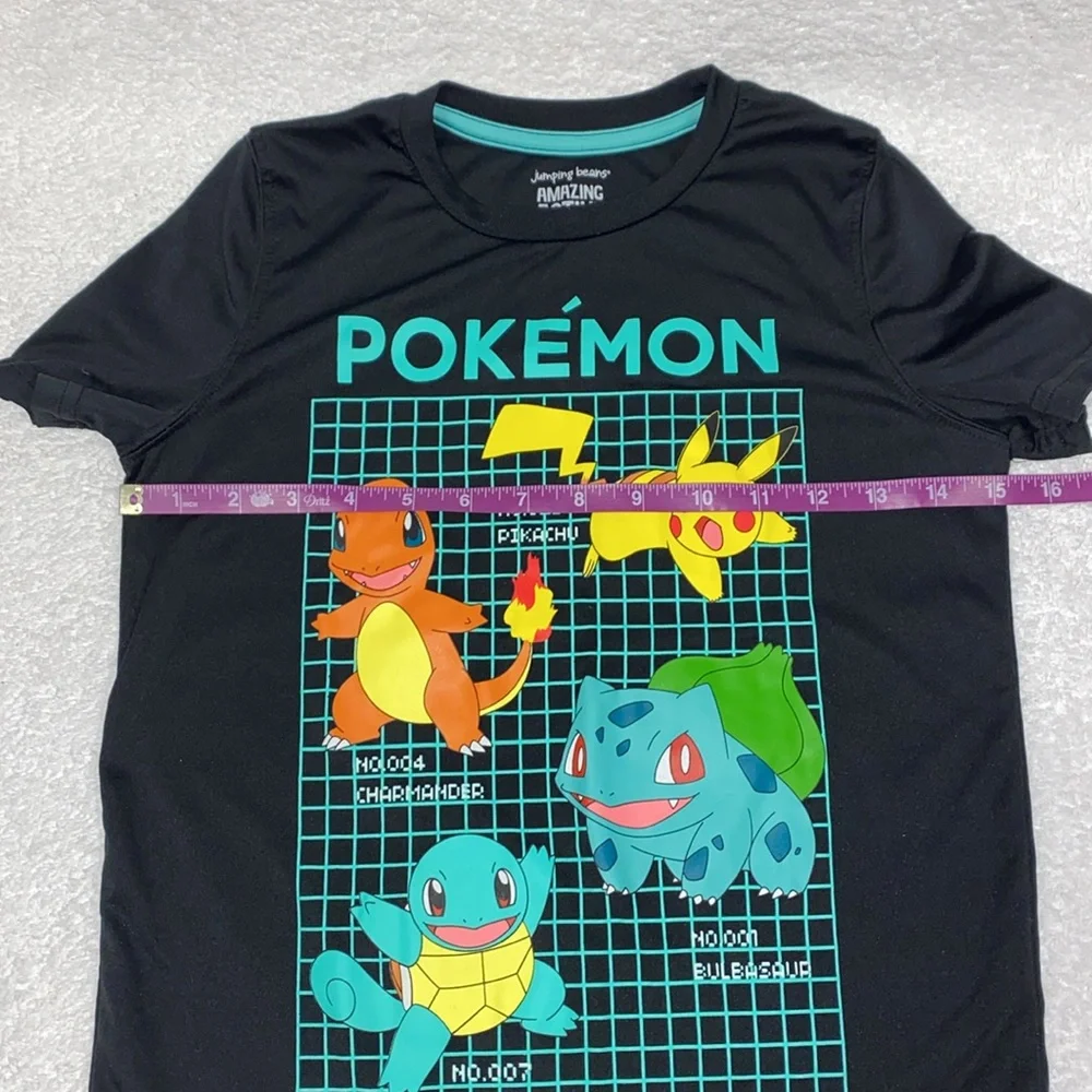 5/$20 Jumping beams amazing active Pokémon short sleeve tee size 12